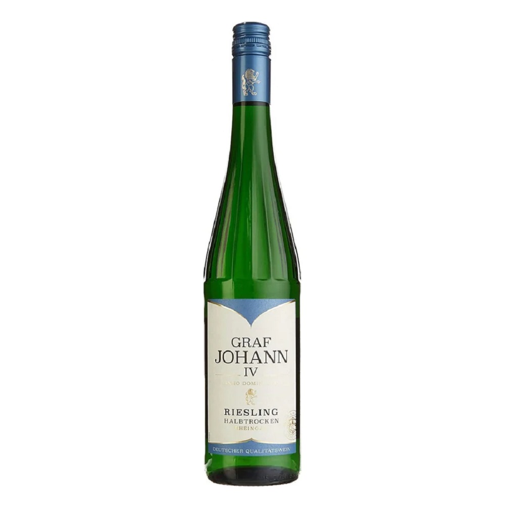Graf Johann IV Riesling Halb-Trocken (off-dry)